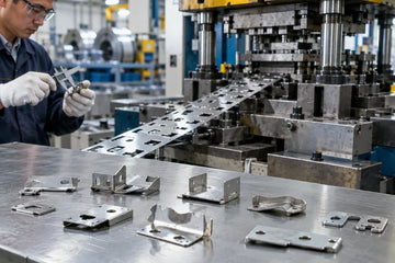 precision metal stamping parts with common stamping defects in OEM production