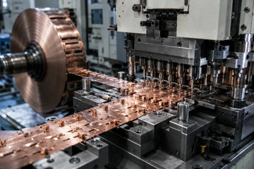 Control of Warpage and Flatness of Connector Terminals in High-Speed Stamping
