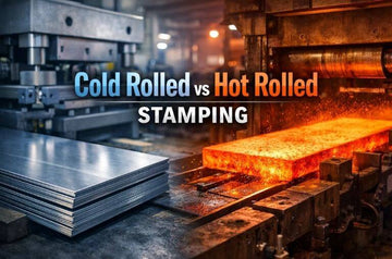 cold rolled vs hot rolled metal stamping comparison in industrial manufacturing