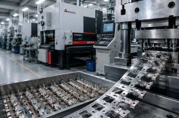 Precision metal stamping Mil-Spec components in high-volume OEM production