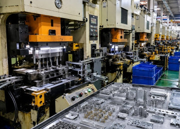 custom metal stampings for modern appliance manufacturing production line