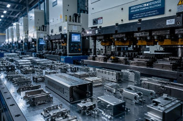 precision metal stamped parts for military and aerospace applications