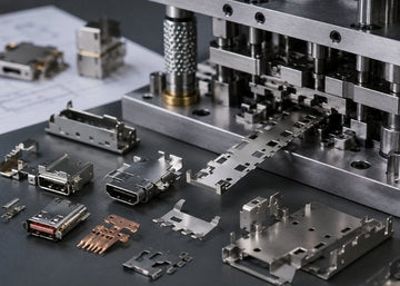 precision metal stamping production line for custom metal components