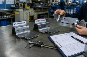 common bending defects and solutions in precision metal stamping quality inspection process