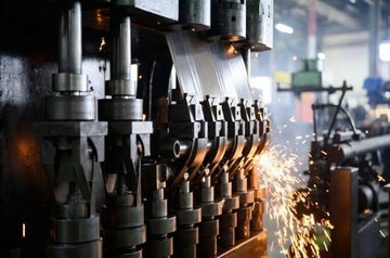 progressive die stamping process for high-volume precision metal parts production