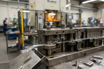 stamped metal parts designed for progressive die production