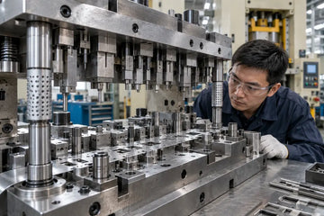 Metal stamping die life inspection for precision progressive tooling