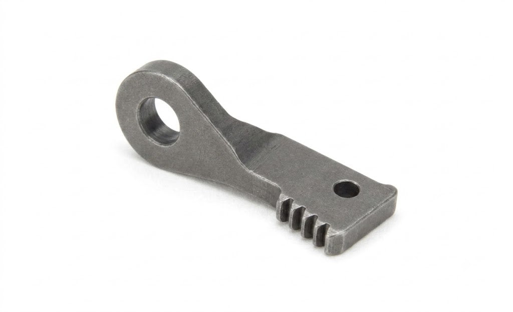 Serrated adjustment lever
