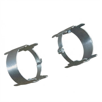 Shaft groove clamp ring
